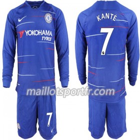 Maillot de Foot Chelsea Kante 7 Enfant Domicile 2018/19 ML